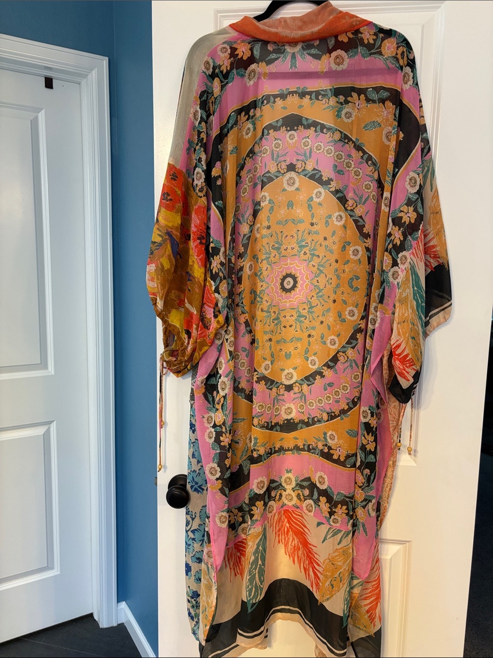 Free People - Colorful Sheer Kimono - Picture 7 of 9